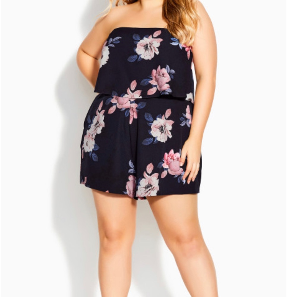 City Chic Playsuit